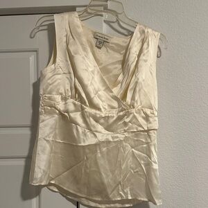 Amanda Smith Cream Silk Blouse